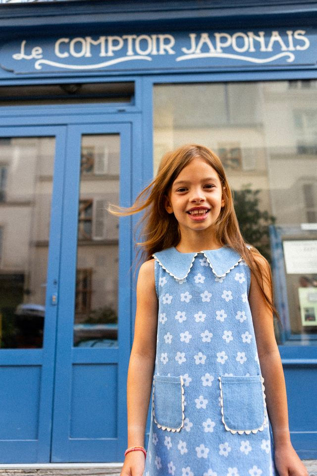 الصورة المصغرة: Louis Louise Dress Mitsette Denim