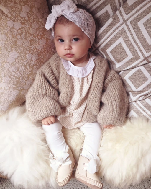 Miniaturbild: Knitwear Cardigan Beige