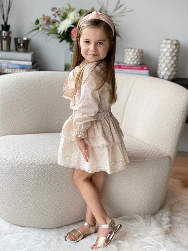 Miniatura: Hairband Peach Tulle