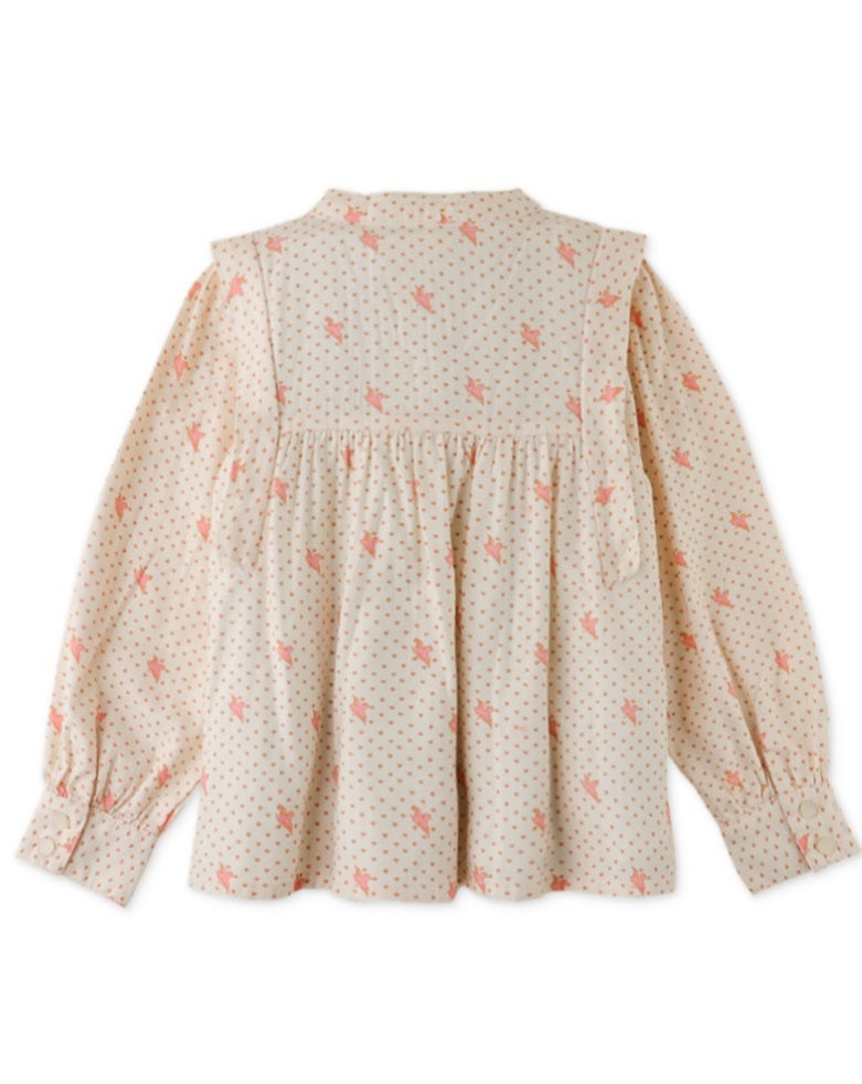 Miniatyrbild: Ginger Blouse  Ivory Printed