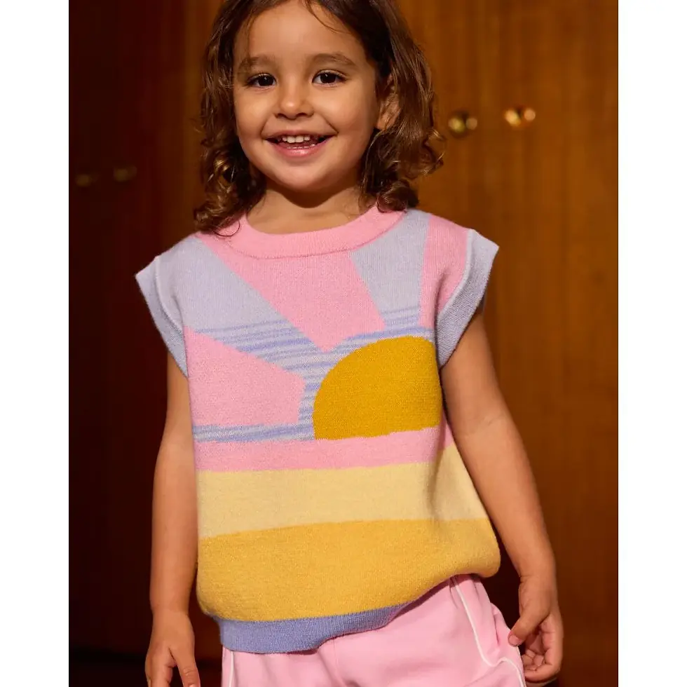 תמונה ממוזערת: Goldie Ace Knit Vest Sunrise