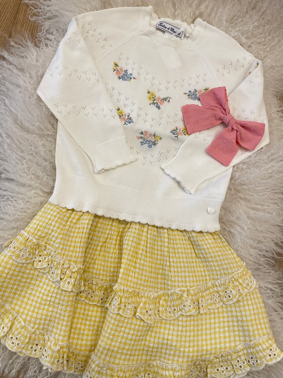 Миниатюра: Tartine et Chocolat Skirt Vichy