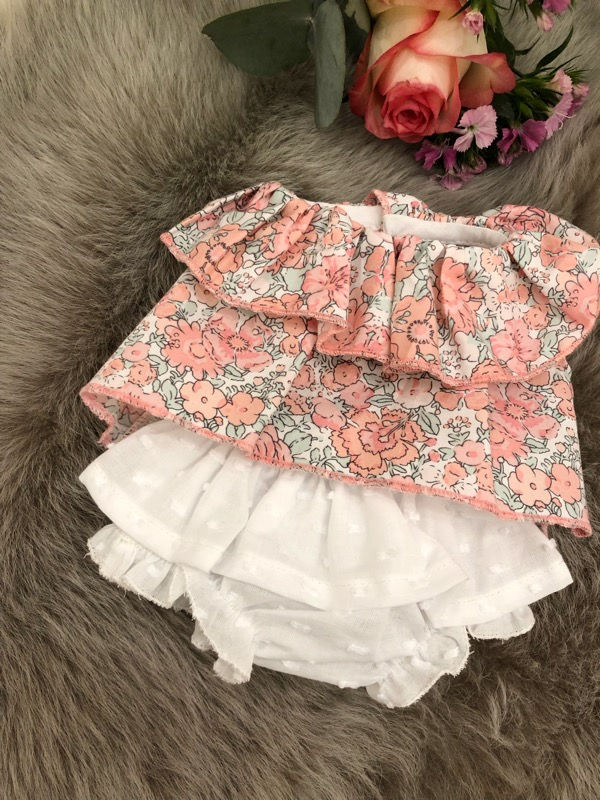 الصورة المصغرة: Doll Set Floral White
