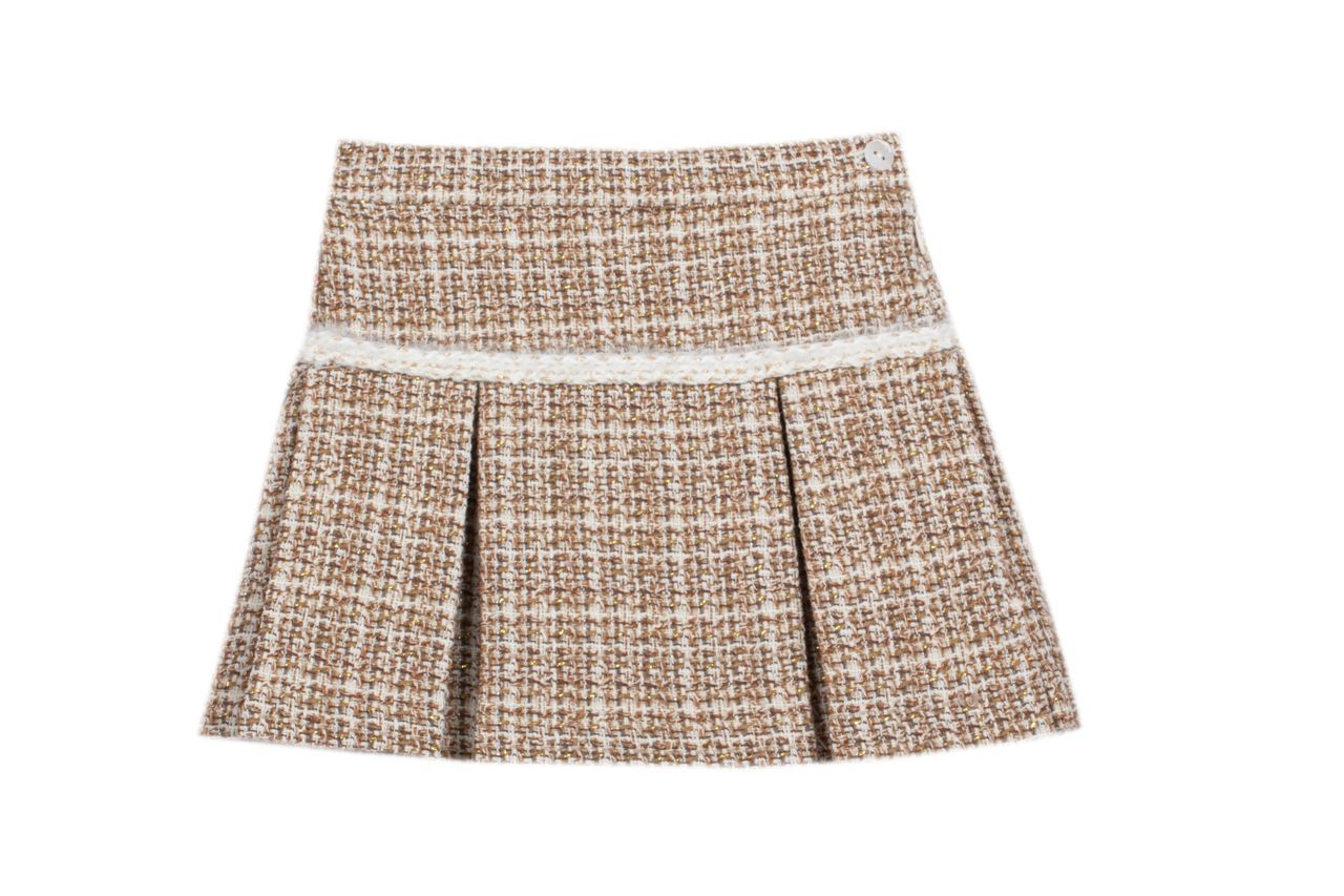 Patachou Skirt Tweed Toffee