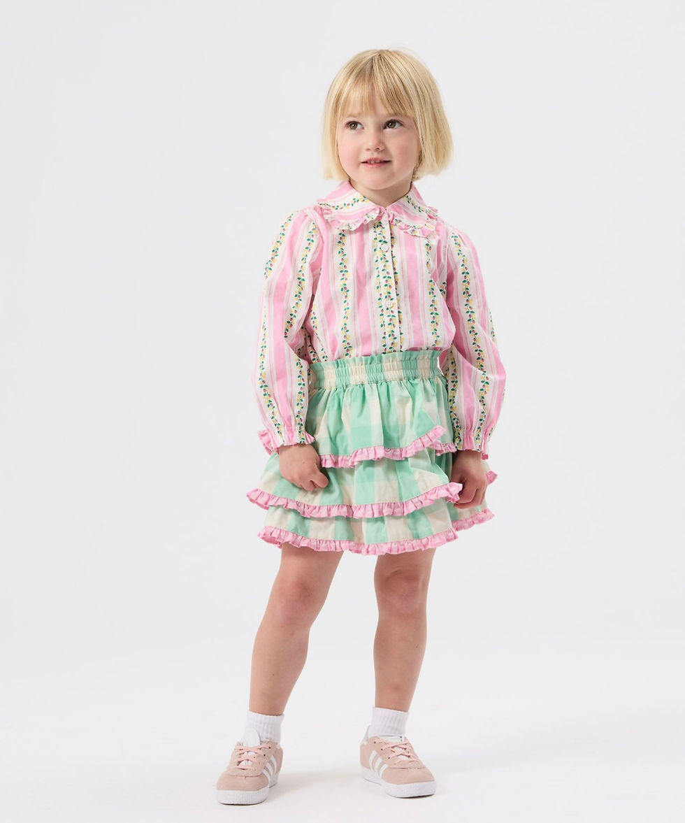 Miniatura: Goldie Ace Stripe Shirt Strawberry