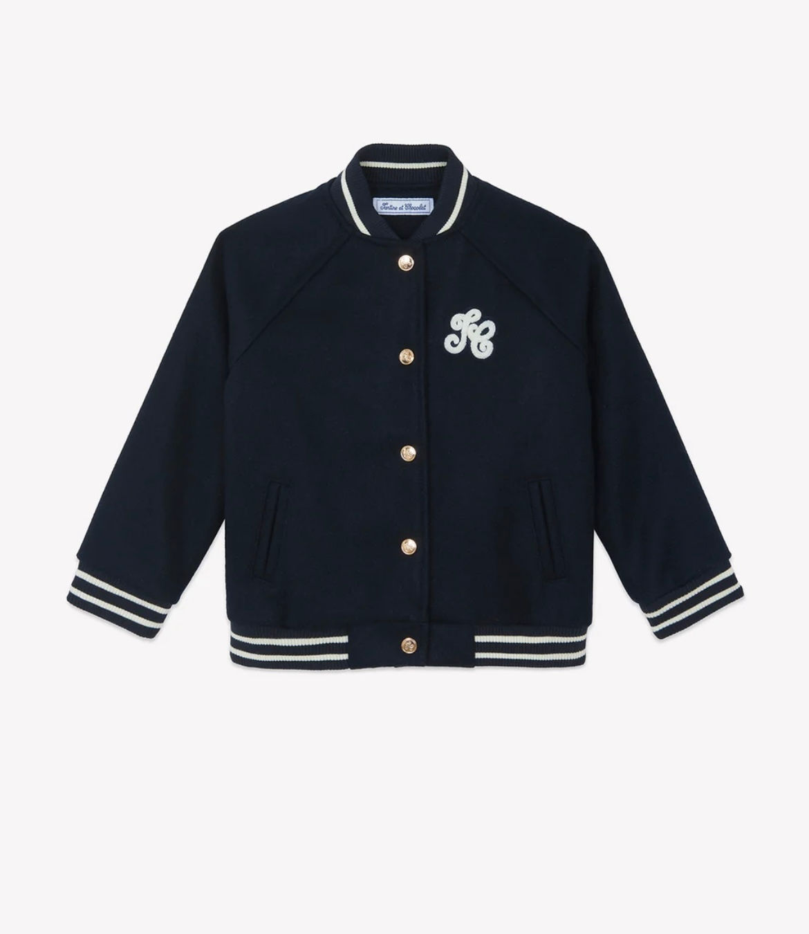 Tartine et Chocolat Bomber Marine Blue