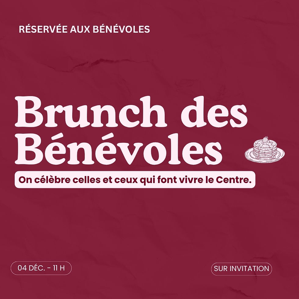Brunch des bénévoles