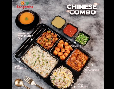 Best Chinese Combo in Chennai, Sangeetha Veg Restaurant