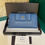 Thumbnail: BNIB Prada Saffiano Ribbon Bow Zip Wallet Cobalto GHW