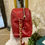 Thumbnail: #26 Chanel Camera Case Red Distressed Calf Aged GHW