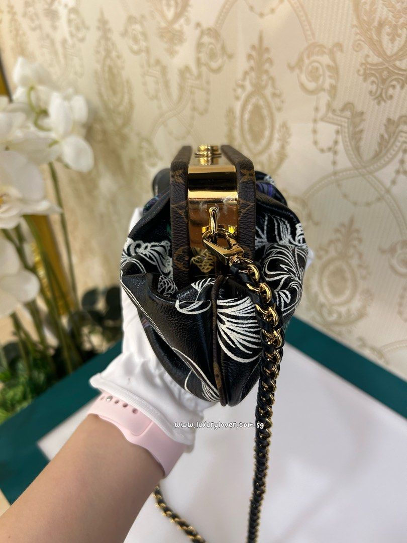 Thumbnail: Like New Louis Vuitton LV Boursicot EW Bag in Art Deco-inspired