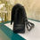 Thumbnail: #13 Chanel Classic Double Flap Medium Black Caviar SHW
