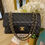 Thumbnail: #23 Chanel Classic Double Flap Medium Black Caviar GHW