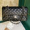Thumbnail: #29 LNIB Chanel Classic Double Flap Medium Black Caviar SHW