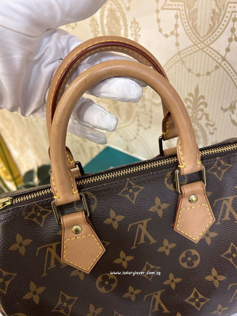 Thumbnail: LV Louis Vuitton Speedy 25 Monogram Canvas GHW 