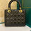 Thumbnail: Brand New Lady Dior Medium Black Lamb GHW
