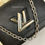 Thumbnail: LNIB Louis Vuitton LV Twist PM Black EPI SHW