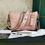 Thumbnail: #27 LNIB Chanel Gabrielle Hobo Small Pink Distressed Calf 3HW