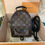 Thumbnail: BNIB LV Palm Springs Mini Backpack Monogram Canvas GHW