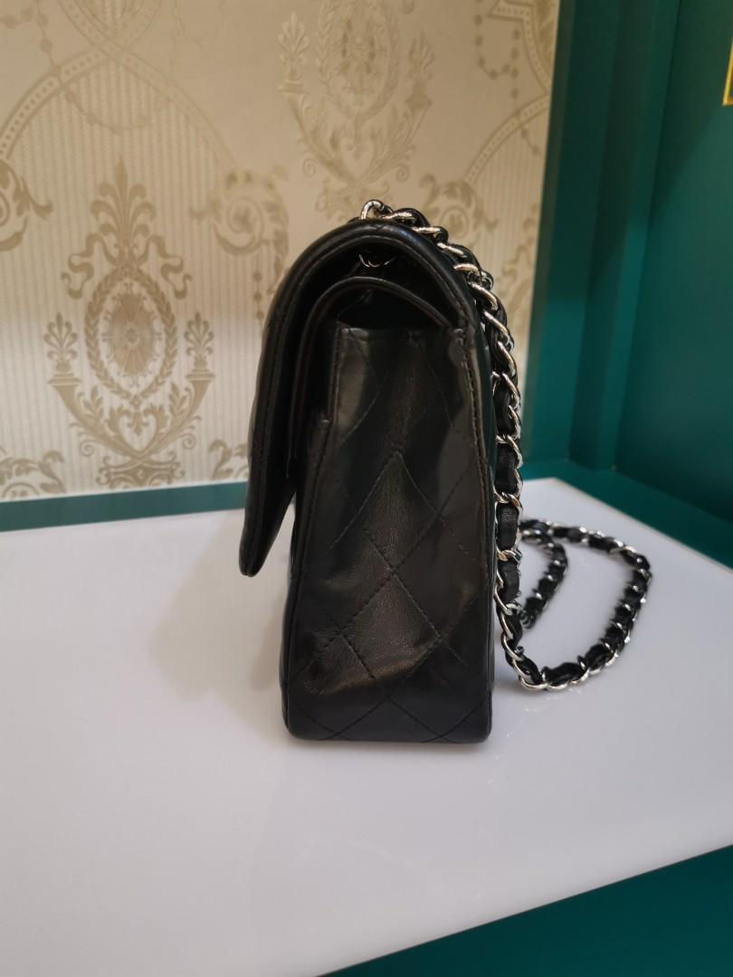 Thumbnail: #16 LNIB Chanel Classic Double Flap Medium Lamb SHW