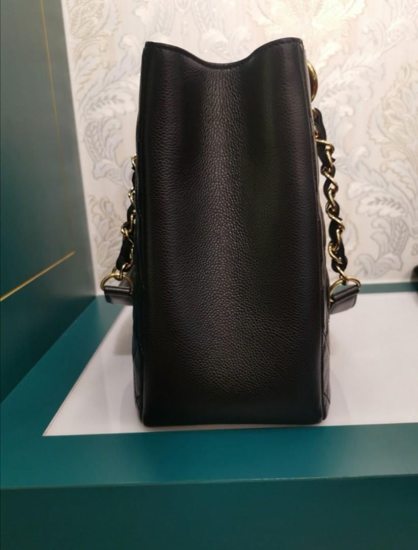Thumbnail: #19 Like New Chanel GST Black Caviar with GHW