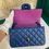 Thumbnail: #31 LNIB Chanel Mini Rectangle Blue Lamb Rainbow Hardware