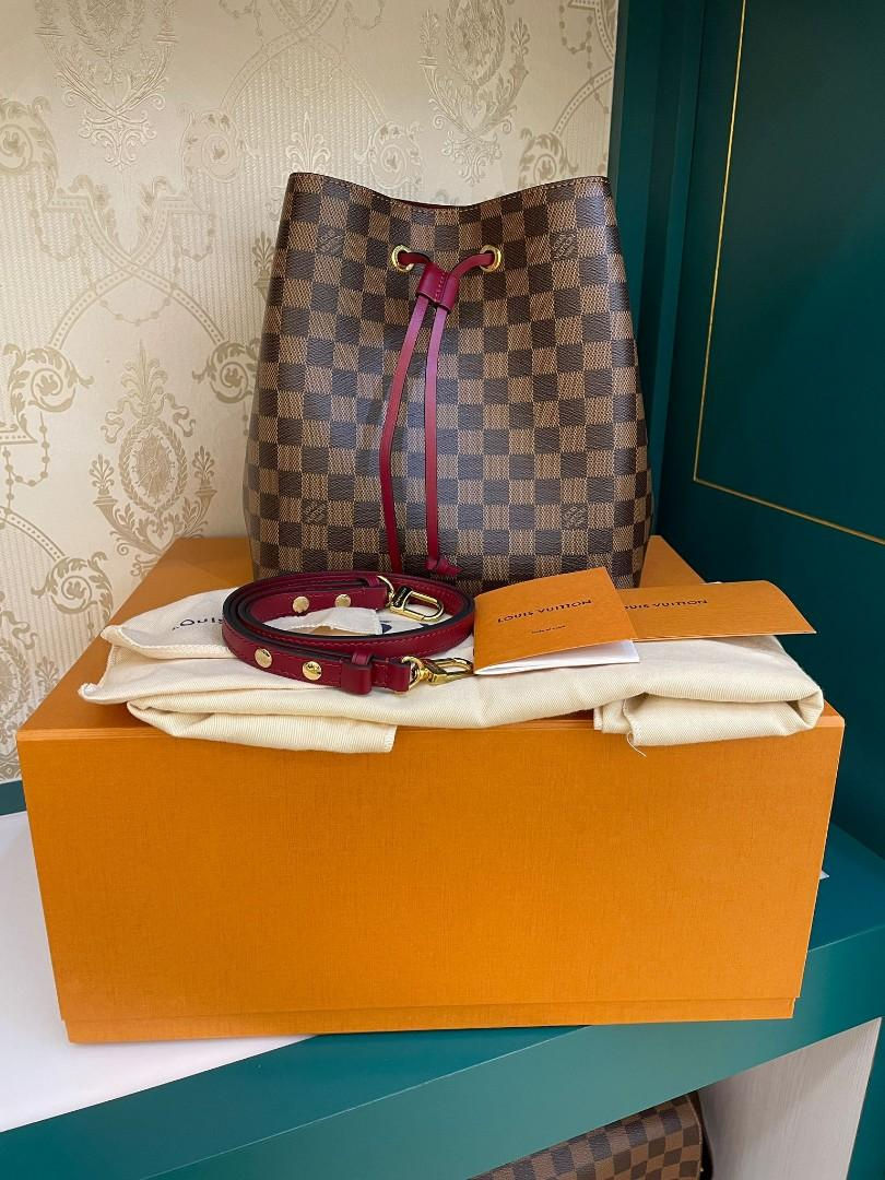 BNIB LV Neo noe MM Damier Ebene Berry