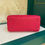 Thumbnail: Like New Lady Dior Medium Fuchsia Pink Grained Calf SHW