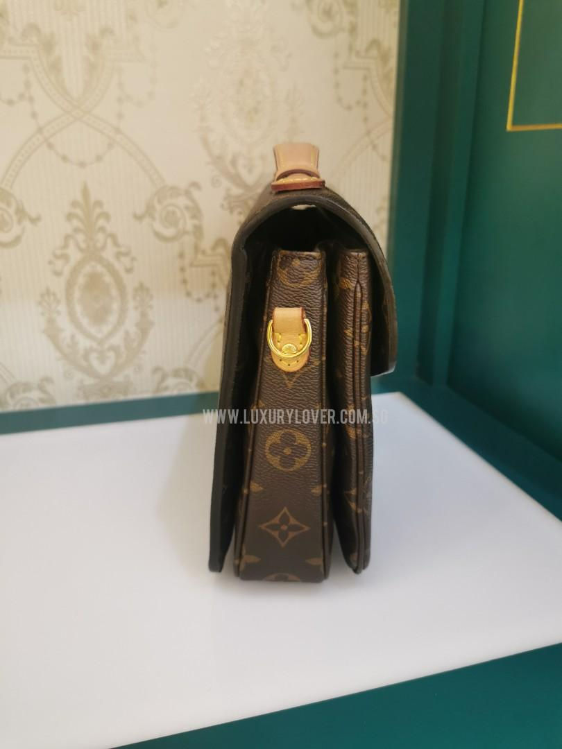 Thumbnail: LNIB LV Pochette Metis Monogram Canvas GHW
