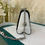 Thumbnail: Like New LV Louis Vuitton Twist PM White EPI SHW