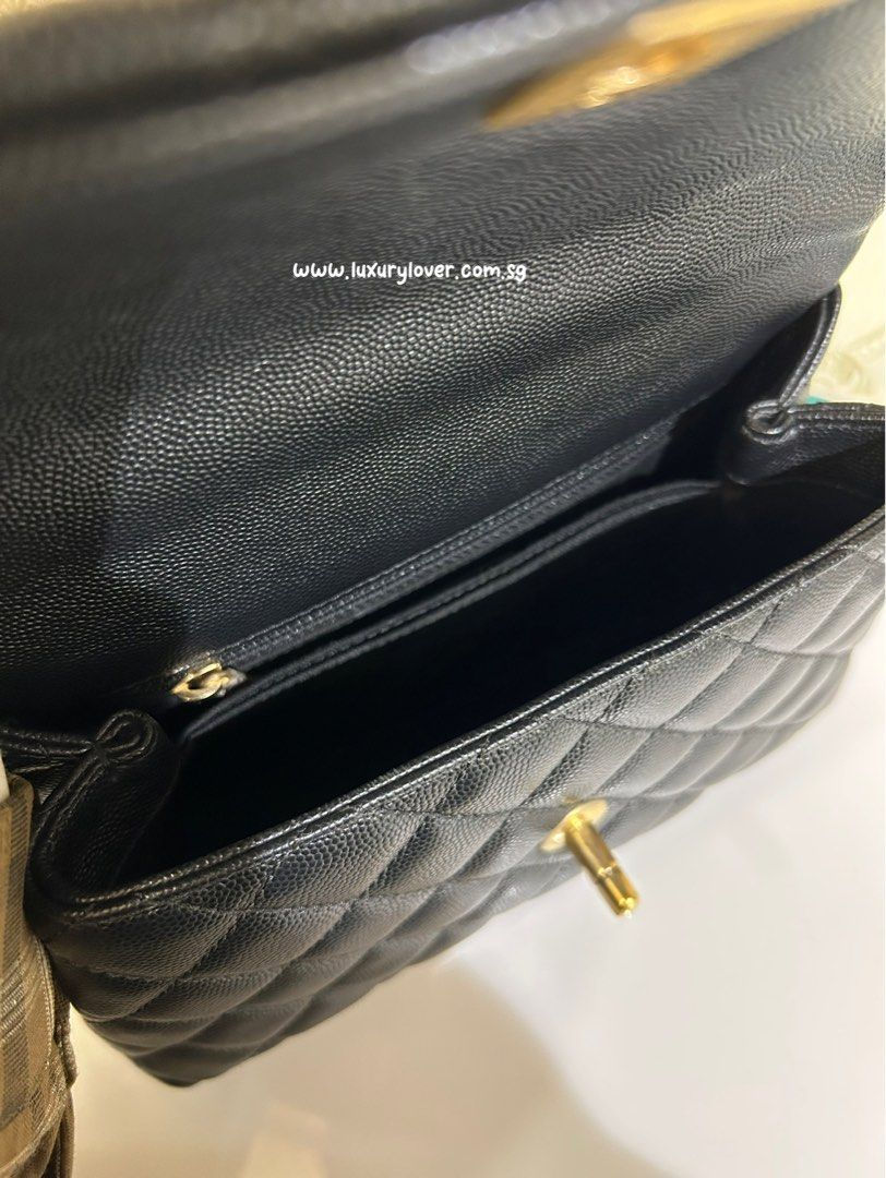 Thumbnail: Chanel Coco Handle Mini/Small Black Caviar GHW(Cash S$6,500)