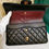 Thumbnail: #25 Chanel Classic Double Flap Medium Black Lamb GHW