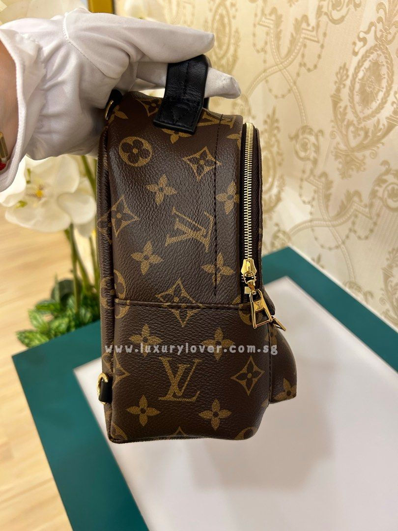 Thumbnail: BNIB LV Palm Spring Backpack mini Monogram Canvas GHW 