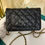 Thumbnail: #24 Chanel Classic WOC Wallet on Chain Black Caviar GHW
