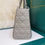 Thumbnail: Brand New Lady Dior Medium Grey Lamb SHW