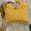 Thumbnail: LNIB Chanel 23A 31 Mini Shopping Bag Yellow Shiny Crumpled Calfskin