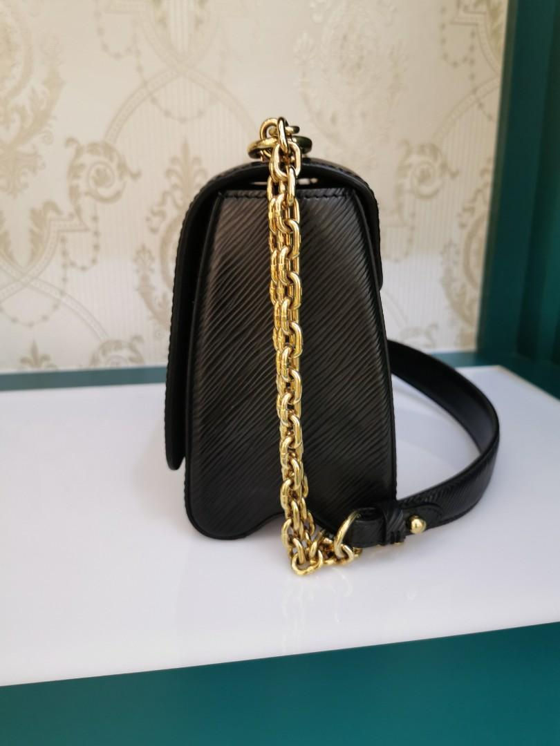Thumbnail: Brand New LV Twist MM Black EPI GHW