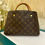 Thumbnail: LV Louis Vuitton Montaigne BB Monogram Canvas GHW