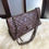 Thumbnail: Chanel Jumbo CC Crave Single Flap Distressed Caviar Brown With Rhw