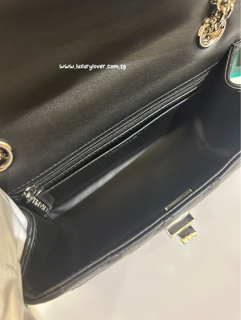 Thumbnail: Chanel 25C 2.55 Reissue Mini Flap Black Calf SHW(Cash S$5,680)