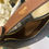 Thumbnail: BNIB Celine Ava Triomphe Bag Medium Tan Canvas Calf