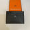 Thumbnail: BNIB Hermes Citizen Twill Card Holder Black Calf