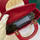 Thumbnail: Like New Lady Dior My ABCDior Red Lamb GHW 