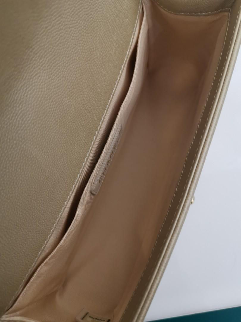Thumbnail: #24 LNIB Chanel Old Medium Gold Caviar Light GHW