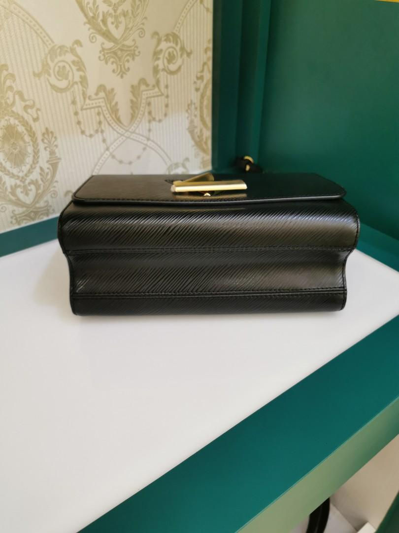 Thumbnail: Brand New LV Twist MM Black EPI GHW