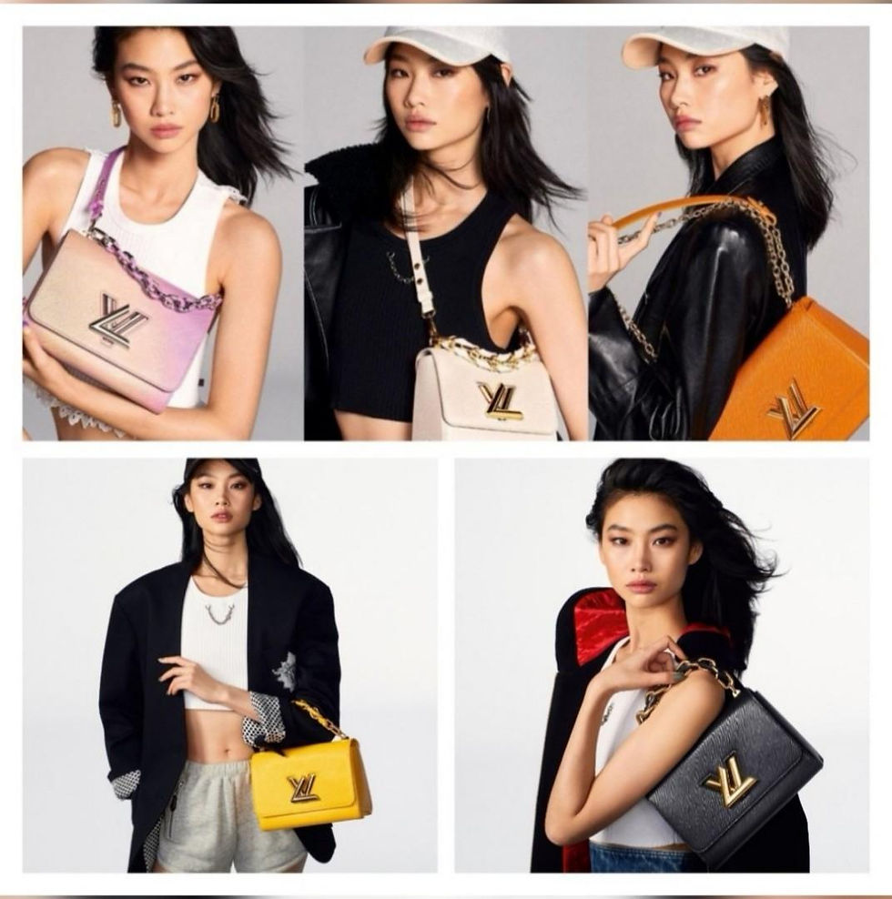 Thumbnail: BNIB LV Twist MM Black EPI GHW