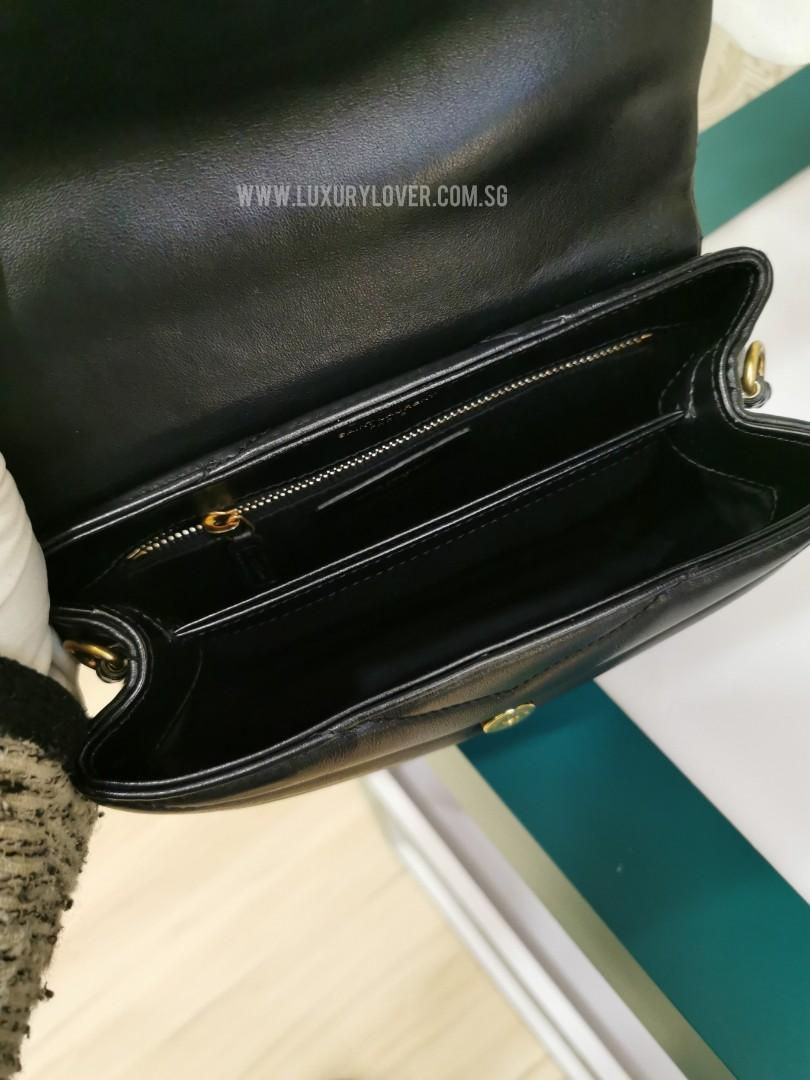 Thumbnail: LNIB YSL Toy Loulou Black Calf GHW