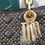 Thumbnail: Lady Dior Medium Studded Pin Black Calfskin with GHW