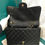 Thumbnail: #13 Excellent Chanel Jumbo Classic Single Flap Black Caviar with GHW