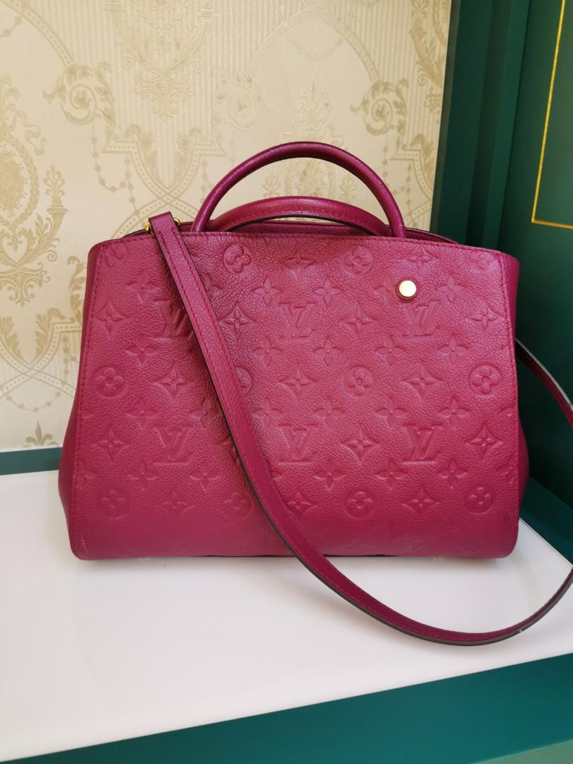 Thumbnail: LV Montaigne MM Empreinte Grape GHW